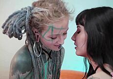 Wow! Watch This Alternative Teen 18+ Get Anal Fucked and Orgasm on Huge Toys!