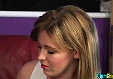 British Domina Sucks Hard in Wild Frenzy!