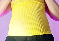 Unfaithful latina wife in tight leggings films her slutty side for stepson while cheating in usa