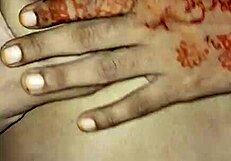 Deshi bhabi gets wild with delivery boy grabbing and loving her big tits hard