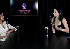 Client Only Wants Masturbation Show! Brazilian Blonde Vitoria Vonteese in Sexy See-Through Lingerie
