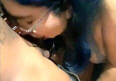 Otaku Girl Morrita Sucks Cock for Cash in Homemade Interracial Close-Up Scene