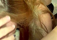 rough slobbery facefuck with deepthroat gagging and choking on cock in domination play