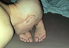 He Licked Stepmom Soles Cum