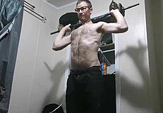 bodybuilder hunghank69 shares his latest solo workout update with huge cock close-ups and cum shots. dated july 29, 2025, featuring muscular poses and jerk off instructions