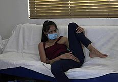Filipina In Ripped Jeans Gets Bent Over For Hardcore Missionary And Doggystyle Pounding!