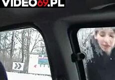 Bus: Couple look like amateur, film themselves having sex